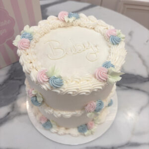Vintage cake rond