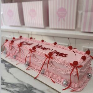 Vintage cake rectangle